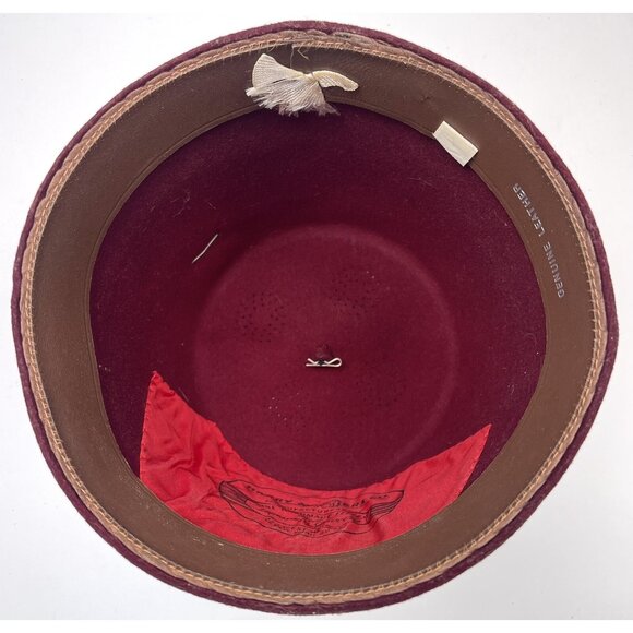 MOSLAH Shriners SIZE 7 Harry M. Osers Felt Rhinestone Jeweled FEZ Cap Hat Tassel - Picture 8 of 13